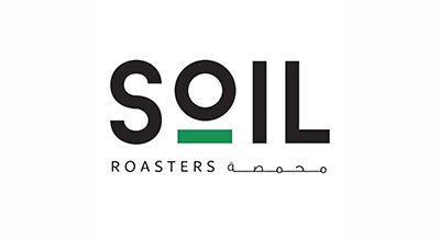 the image shows name of the brand Soil Roasters in black with a white background