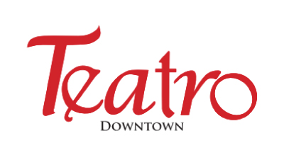 باللون الاحمر Teatro توضح الصورة شعار المطعم