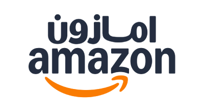 The image shows Amazon prime in both languages written in black .The background is white